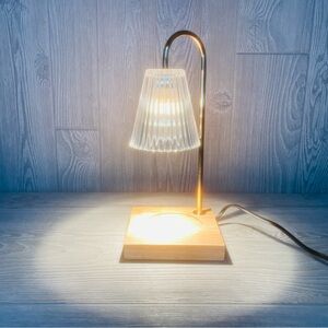 Candle Warmer Lamp Gold Electric Candle Lamp Warmer with Timer home decoration